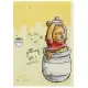 小禮堂 迪士尼 小熊維尼 A4資料夾 (黃蜂蜜款)