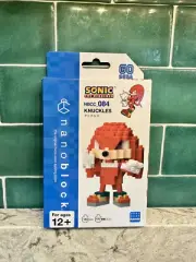 New and SEALED Nanoblock Knuckles - Sonic the Hedgehog- GO SEGA