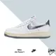 NIKE AIR FORCE 1 嘻哈50週年 白灰潑墨奶油底 DV7183-100【彼得潘】