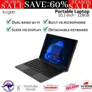 Kogan Atlas 10.1" 2-in-1 D600 Touchscreen Laptop Windows 11 Home Computer 128GB