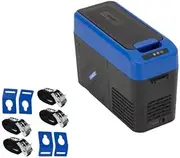 [Adventure Kings] Portable Console Fridge Freezer 13.5L 12V & 24V + Tie-Down Kit (4-Pack)