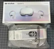 Meta Oculus Quest 2 256GB Standalone VR Headset - White + Carrying Case Bundle