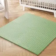 BoPeep Baby Play Mat EVA Kids Crawling Pad Floor Child Rug Play Foam Carpet Toddler Room Waterproof Non-Toxic 4PCS (Green)