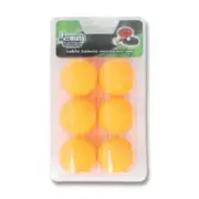 1 Star Orange Table Tennis BALLS 6 Pack