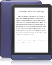 Meebook E-Reader M6 | 6' Eink Carta Screen 300PPI | Adjustable Smart Light | Android 11 | Ouad Core Processor | Audio Books|Support Google Play Store | 3GB+32GB Storage | Micro-SD Slot | Purple
