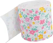 VALICLUD 1 Roll of Paper Napkin Toilet Paper Handkerchief Multi-Purpose Safe Pulp Decorative Patterns Add to Your Space