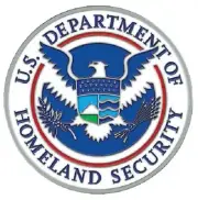 Dept. of Homeland Security Medallion for Box Cremation Urn/Flag Case - 2" Diam.