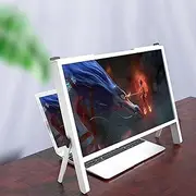 Screen Magnifier for Computer Monitor, Ultra-Clear Blu-ray 3X Lens, Portable Amplifier Desktop, Perfect for Olders, Families