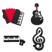 64GB USB Flash Drive Accordion Musical Notation Guitar Piano Memory Stick Gift