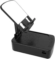 Phone Stand with Wireless BT Speaker USB Output Rechargeable 1500mAh Battery Foldable Lazy Desktop Phone Holder Supports Phone Charging