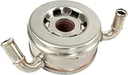 Oil Cooler Stainless Steel Oil Cooler Silver Oil Cooler 124100-5710 For Yanmar Engine 4Tnv82 4Tnv84 4Tnv88 4Tnv94 4Tnv98