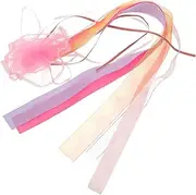 PAMINGONO Bike Streamers for Decor Scooter Ribbon Bicycle Tassel Ribbon Handlebar Streamers Handlebar Hanging