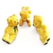 Japanese Chopstick Rests Holder Hashioki Ceramic Kawaii Bear Art Deco Ornament