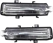 Mirror Turn Signal Light For Merc&edes B&enz Slk-Class R171 2009-2011 2198102576 2198102676 1718100564 1718100664 Car Rearview Mirror Turn Signal Lamp LED Dynamic Side Light Indicator