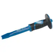 Draper Tools Expert 25 x 250mm Hexagonal Shank Cold Chisel with Soft Grip Hand G