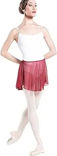 [Wearmoi] Wear Moi MAGD4BUR Ballet Tulle Skirt, Girls, Pull-on Type, 4-Way Stretch, Mesh Material, Burgundy