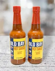 2 Old Bay Hot Sauce ~Made W/ Old Bay Seasoning Aged Cayenne Peppers