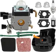 AUTOKAY FS45 FS38 FS85 Carburetor Compatible With Stihl FS46 FS55 FS55C FC55 FC75 FS310 FS45C FS45l FS55R FS74 FS75 FS76 FS80 HS45 HS75 HS80 HS85 String Trimmer Weed Eater Carb C1Q-S97 C1Q-S186