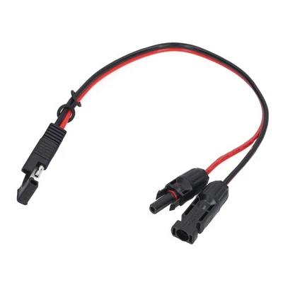 Hot Solar Panel Connector Cable 12AWG PVC Copper Solar Panel To SAE Adapter For