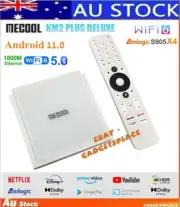 ✅Mecool KM2 PLUS Deluxe 4K ATV TV Box 4G 32G S905X4 WiFi6 1000M BT5.0 Android 11