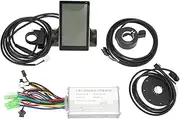ELECTRIC BIKE MOTOR CONTROLLER KIT DOUBLE LIGHT THUMB THROTTLE FOR DIY CONVERSION