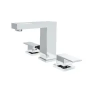 Dyconn Faucet WS3H11-CHR Sinclair 3 Hole Widespread Bathroom Faucet (Chrome)