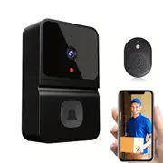 Wireless Smart Visual Doorbell WiFi Video Camera Door Ring Bell for Home with Dingdong Machine