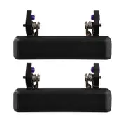 1Pair Set Car Outside Exterior Door Handles Black Left Right for Suzuki Samurai 1986-1995 8281083000