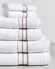 Superior Long-Staple Combed 6pc Solid Turkish Cotton Towel Set