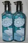 Bath & Body Works Gentle Gel Hand Soap w/ ess oil Lot Set 2 FRESH FLOWER PICKING