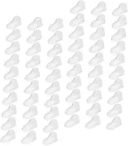 Levemolo Practical Baby Boy Shower Present 120pcs Plastic Boys and Girls Feet Models Booties Display