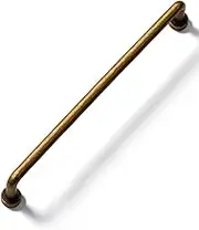 Antique Brass Cabinet Bar Pulls 12.6" Hole Center 5 Pack Classic Vintage Retro Drawer Handles Kitchen Cupboard Bathroom Dresser Cabinet Hardware