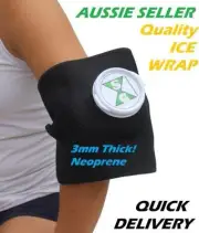 9" Ice Bag Pack Wrap Deluxe w/Carry Bag -Suits Arm, Elbow,Knee,Calf,Ankle & Shin