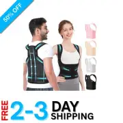 Adjustable Back Brace Posture Corrector for Unisex - Relief for Hunchback & Pain
