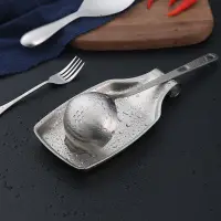 在飛比找松果購物優惠-304不鏽鋼擱勺盤 湯勺筷收納盤 廚房多功能瀝水筷架餐具置物