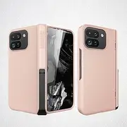 Remterad Google Pixel Fold 2 Case, Integrated Screen Protector Case, Case with Hidden Stand, 360 Degree Full Wrap Case, Military Grade Drop Protection Phone Case, Gold