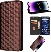 Compatible with Nokia C31 Case,Compatible with Nokia C31 TA-1499 TA-1497 PU Leather Kickstand with Card Holders Flip Magnetic Closure Protection Phone Wallet Cover Zong