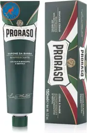 Refreshing and Invigorating Shaving Cream with Eucalyptus Oil and Menthol by fo