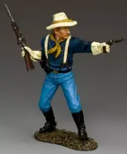 KING & COUNTRY JOHN FORD'S CAVALRY KX028 U.S. CAVALRY TROOPER THE LAST STAND MIB