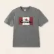 Roots男裝-加拿大日系列 加拿大國旗有機棉短袖T恤(灰色)-S