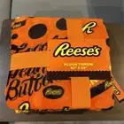 Reeses Peanut Butter Cups Orange Plush Throw Blanket 50x60 Official Licensed