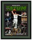 Jayson Tatum Boston Celtics Signed Framed Memorabilia