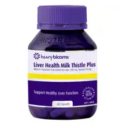 Henry Blooms Liver Health Milk Thistle Plus 60 Capsules