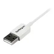 StarTech 0.5m White Micro USB Cable A to Micro B - USBPAUB50CMW