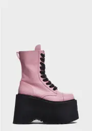 [Current Mood] Expelled To Reality Platform Combat Boots