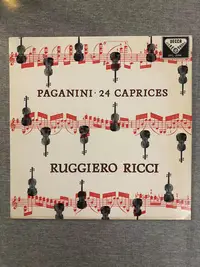 在飛比找Yahoo!奇摩拍賣優惠-【二手】黑膠唱片   ricci paganini 里奇 帕