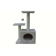 YES4PETS 71cm Beige Cat Scratching Tree Scratcher Post Pole Furniture Gym House