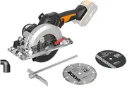 WORX 20V Cordless Brushless WORXSAW 120mm Compact Circular Saw Skin (POWERSHARE Battery/Charger not incl.) - WX531.9