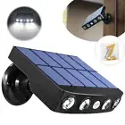LED Solar PIR Motion Sensor Street Wall Lights Security Outdoors Garden Lamp