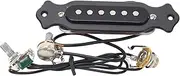 Guitar Soundhole Pickup Set Pre Wired 6 String with Volume Tone Acoustic Guitars